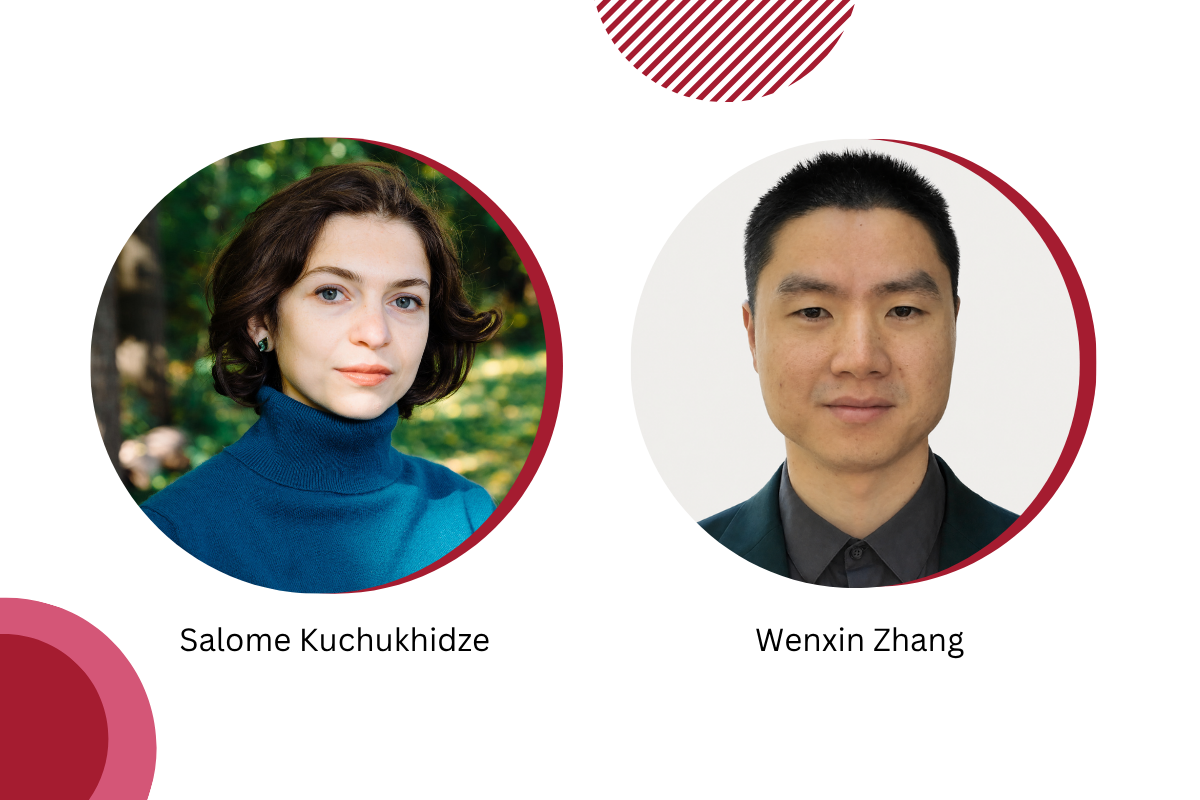 Salome Kuchukhidze & Wenxin Zhang headshot