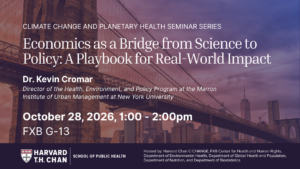 Economics as a Bridge from Science to Policy: A Playbook for Real-World Impact