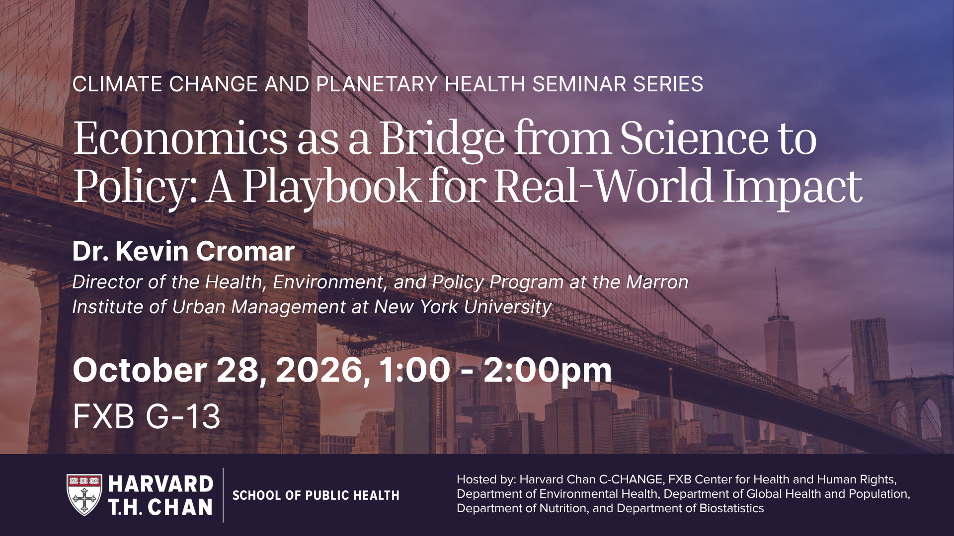 Economics as a Bridge from Science to Policy: A Playbook for Real-World Impact