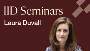 Decorative - IID Seminar Series Laura Duvall