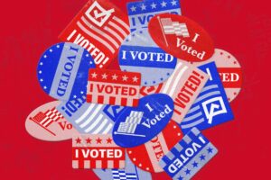 I voted stickers