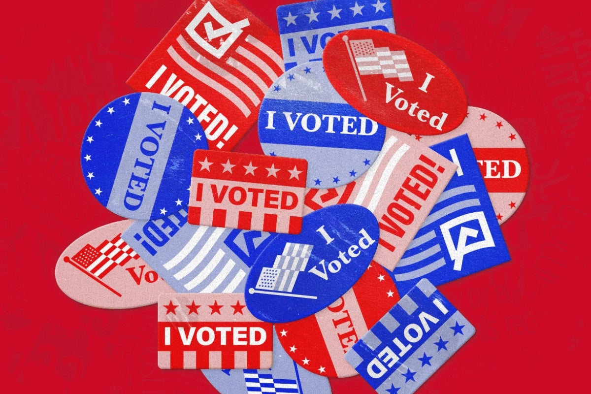 I voted stickers