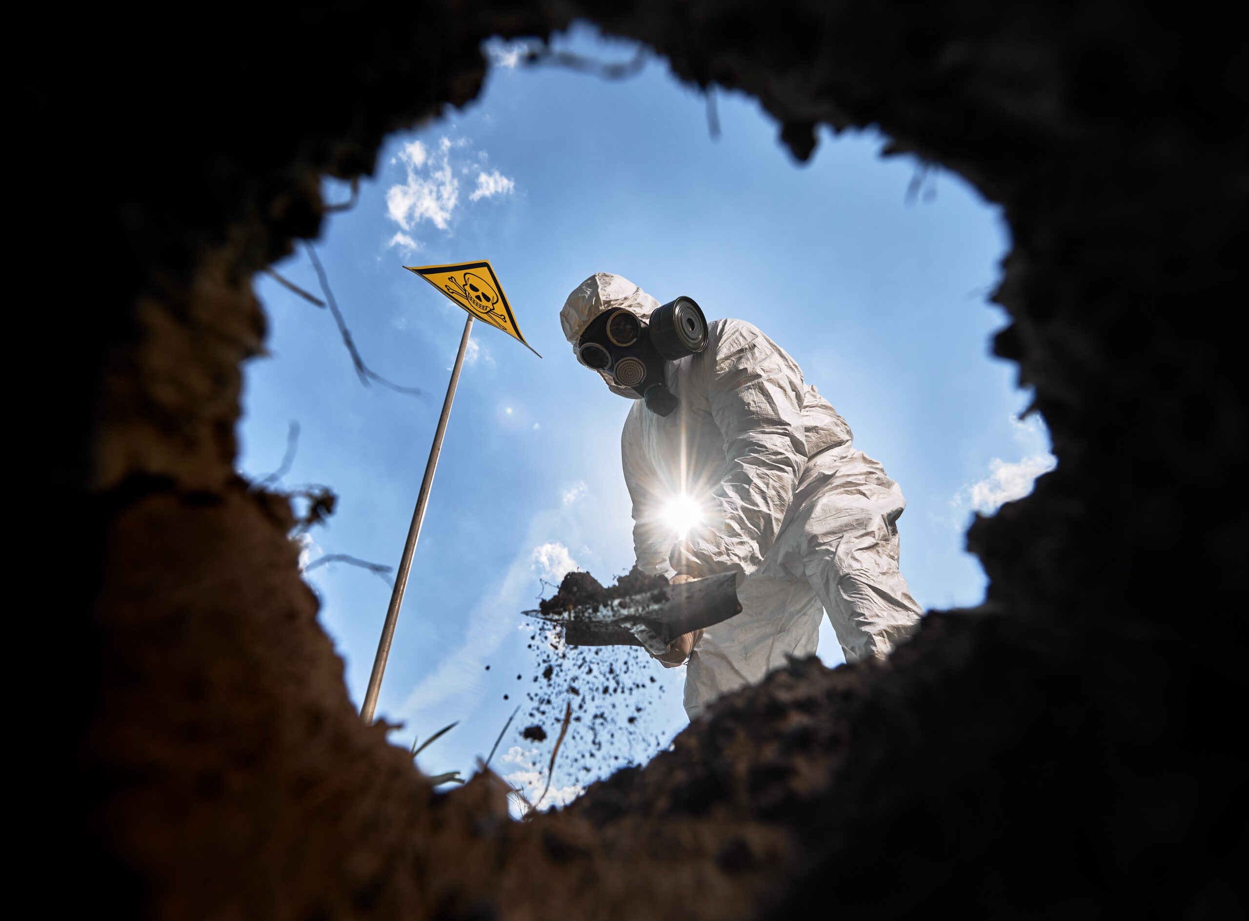 Radioactive source security and dirty bomb prevention