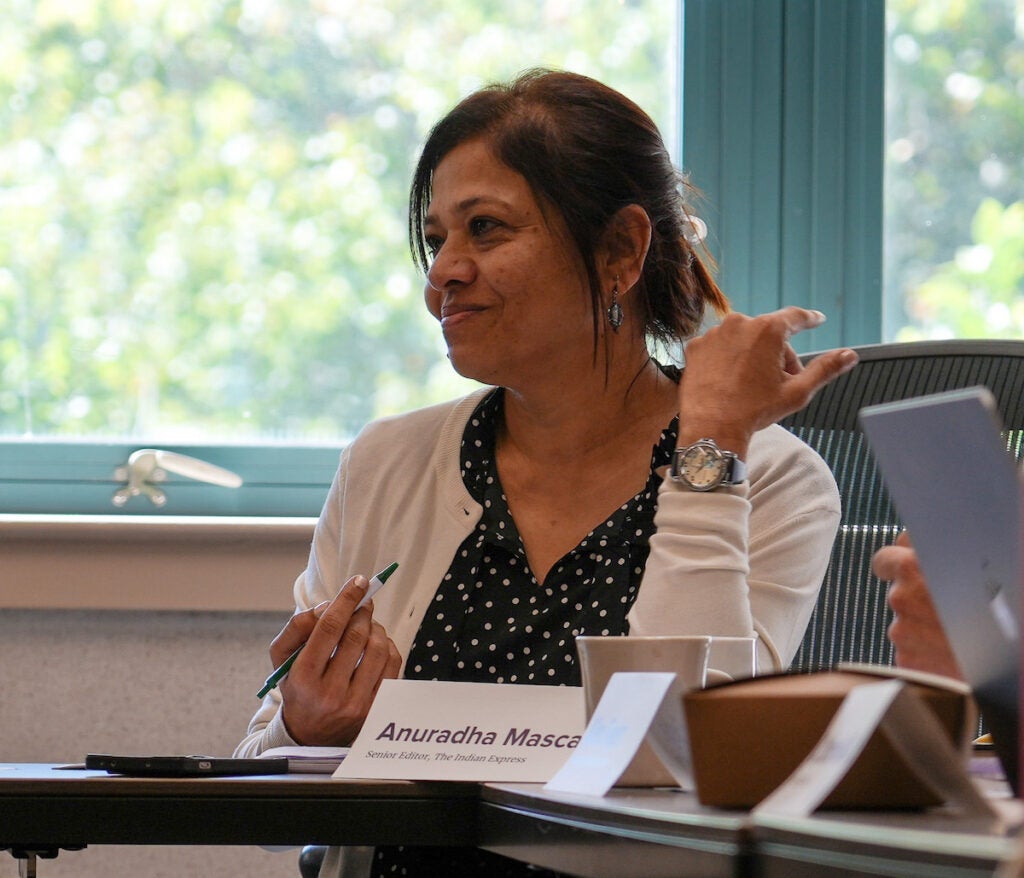 Anuradha Mascarenhas of the Indian Express